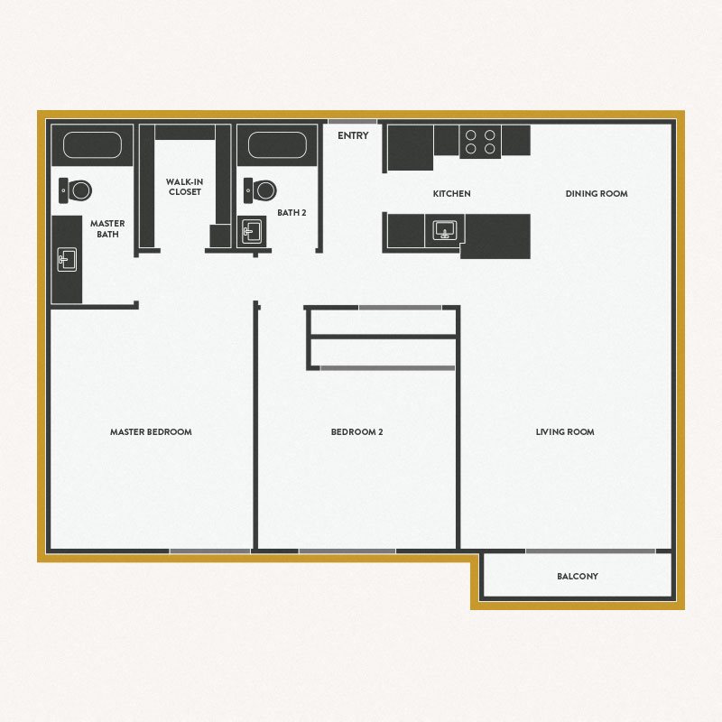 Floor Plans of Tamarind Terrace in Los Angeles, CA